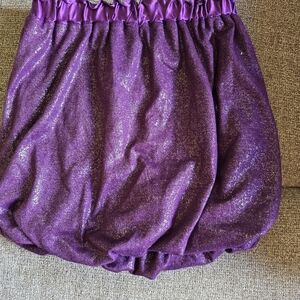 Curio And Kind Purple Glitter Kids Skirt